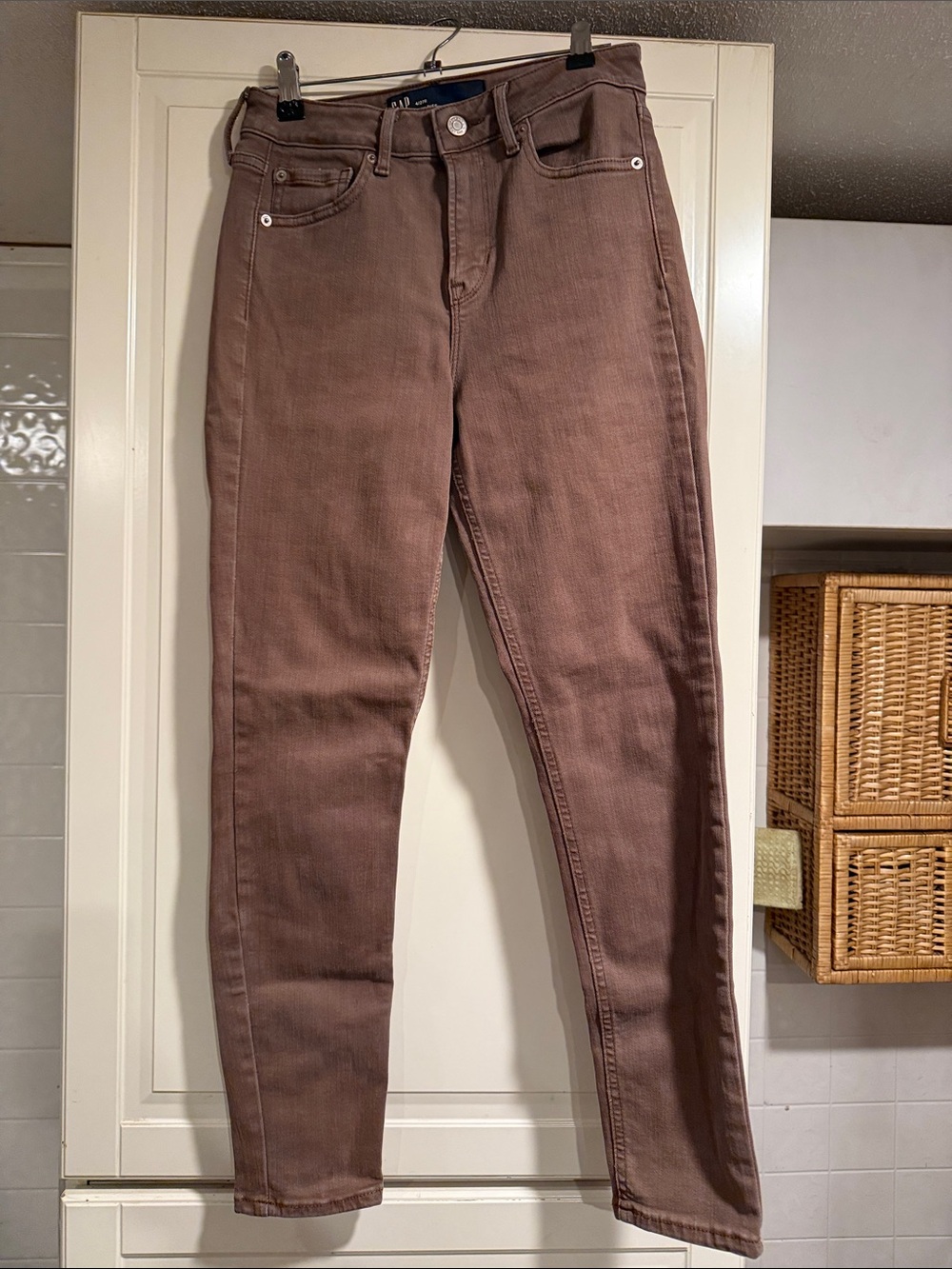 Gap High-Rise Brown Women's Jeans size 4 6:11